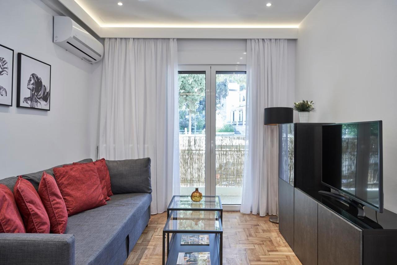 شقة Hilton-Ilisia Park 2Bd Elite Living أثينا المظهر الخارجي الصورة